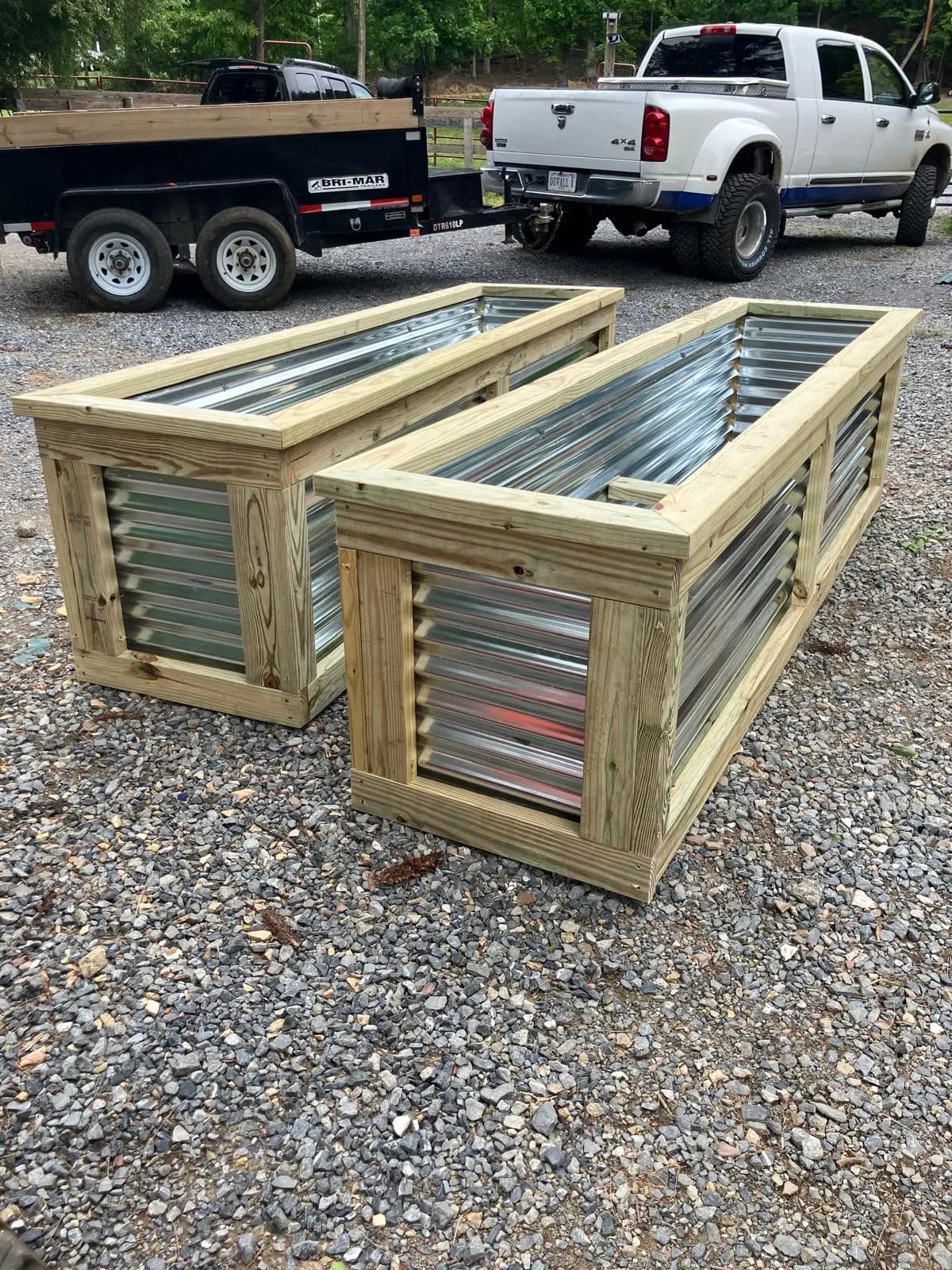 Raised garden bed project 04