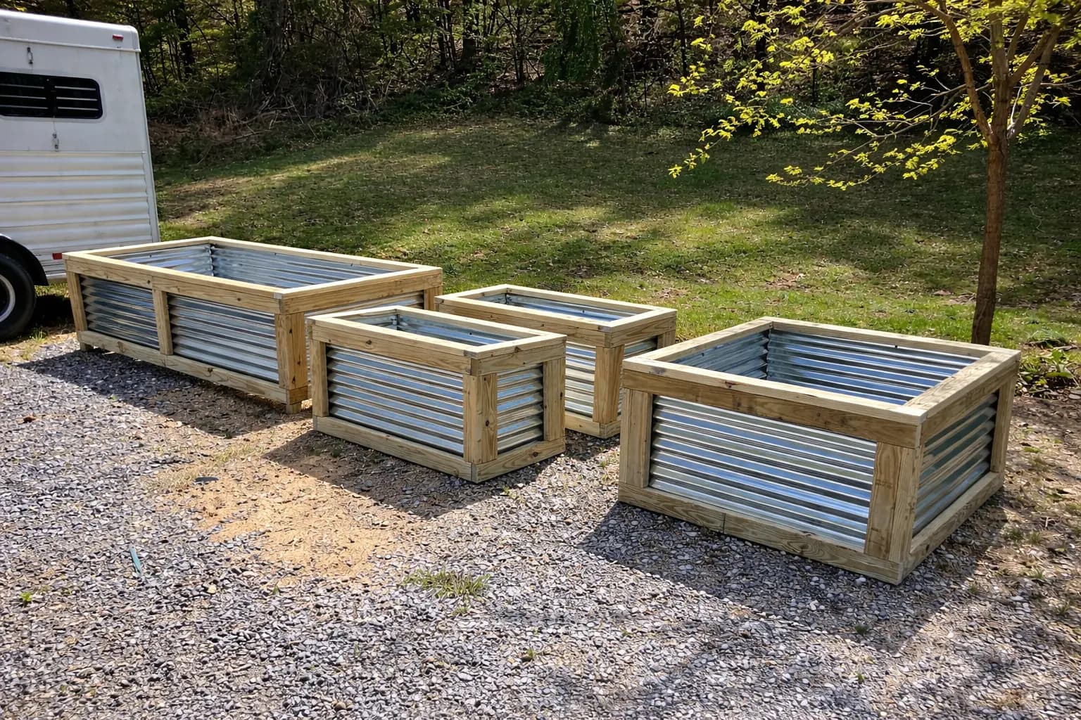 Raised garden bed project 5