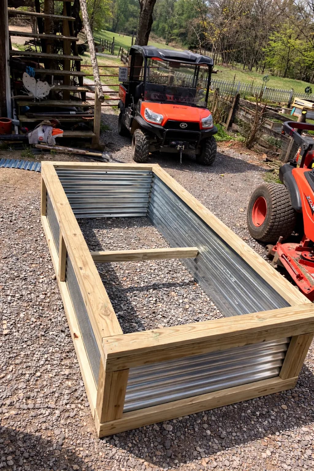 Raised garden bed project 6
